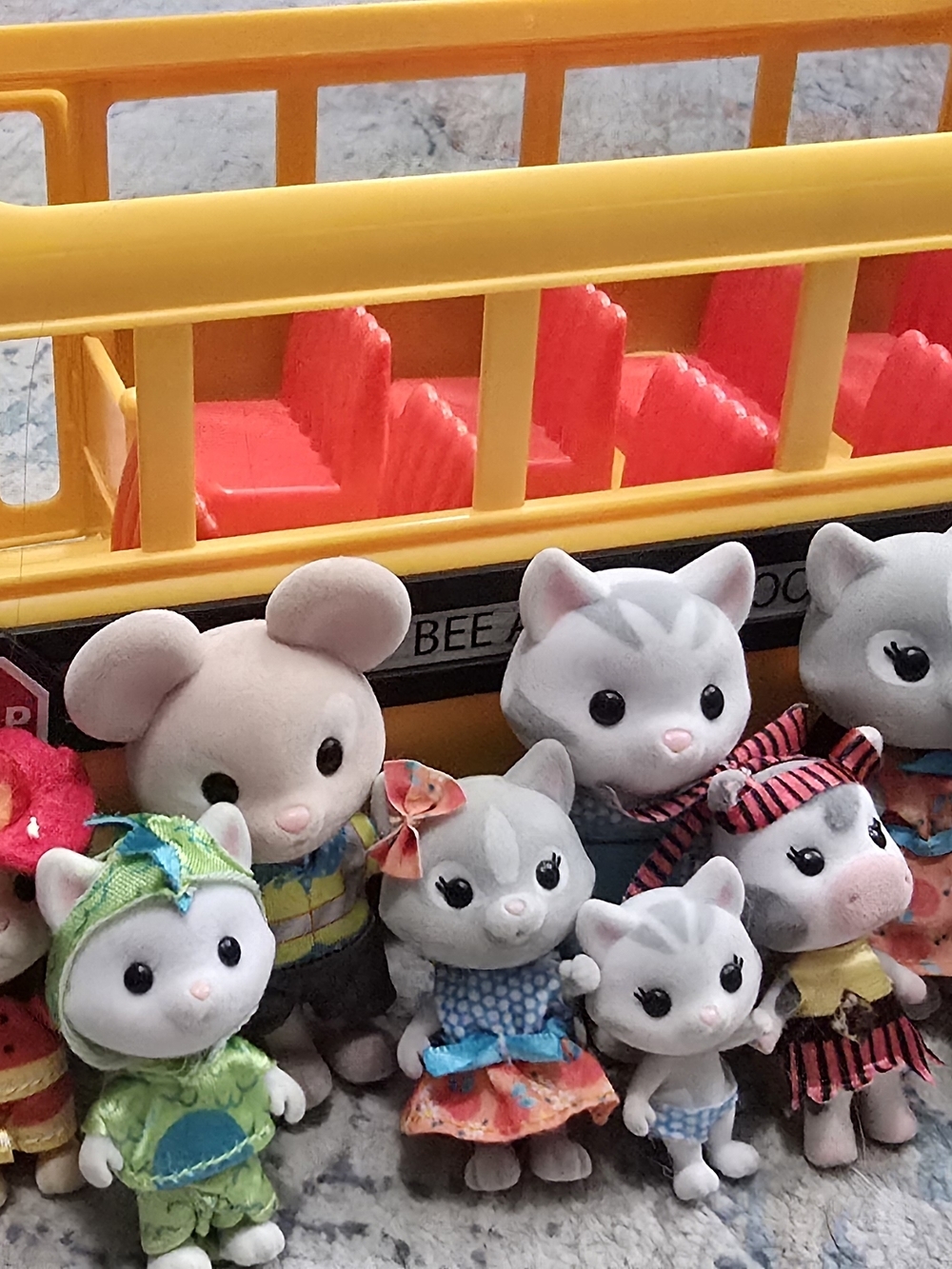 Honey Bee Acres School Bus & Critters